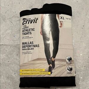 Crivit Black Athletic Leggings for Women